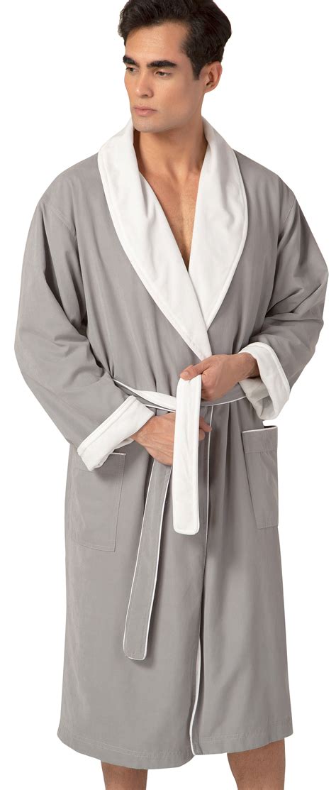 plush bath robes for men.